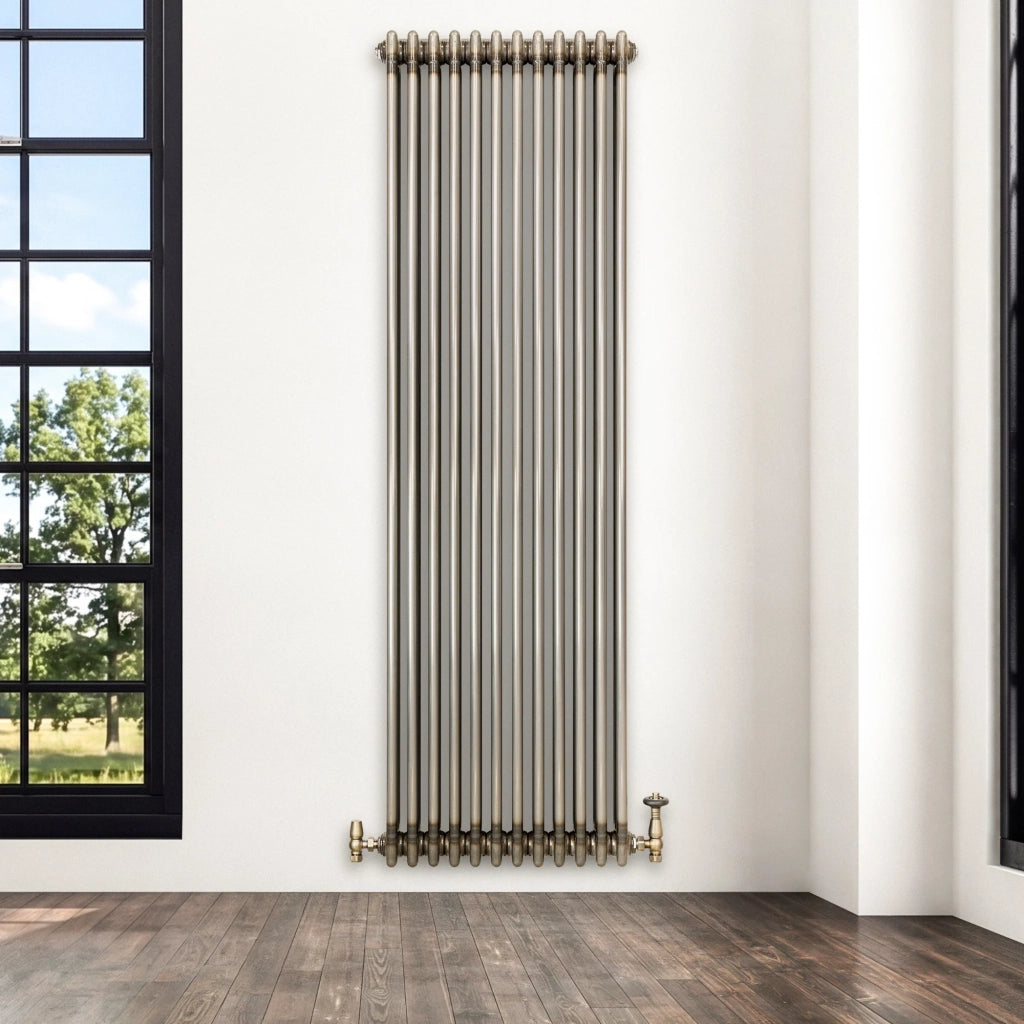 Radiatore 3 Colonne Verticale Metallo Grezzo 1800x560 mm