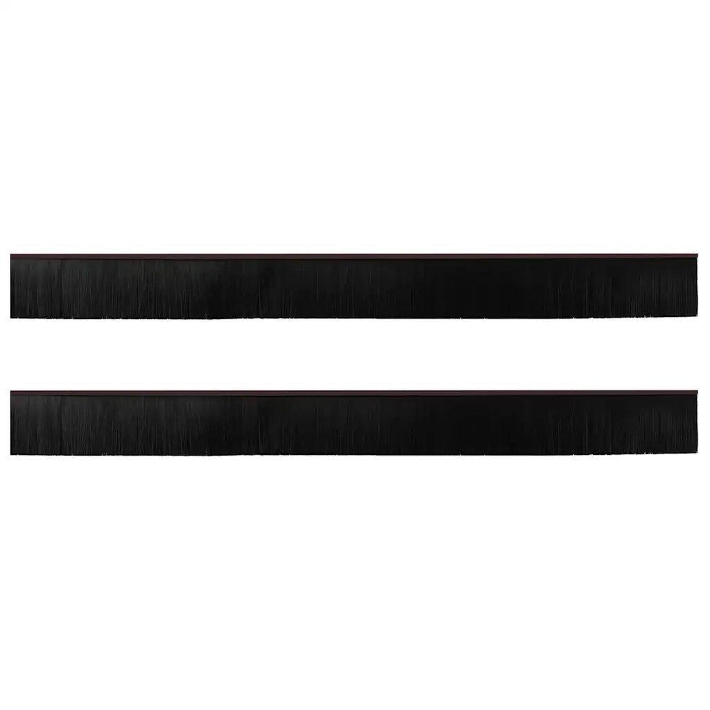 Spazzole per porte a vite 2 pz Marrone 100 cm CFW9394371