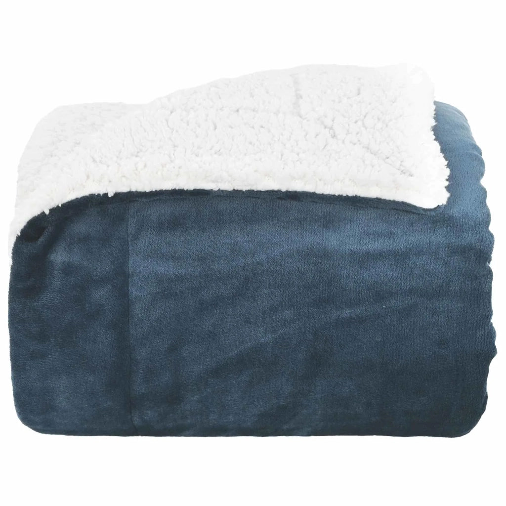 Coperta Blu navy 130 x 150 cm Panno 42016989