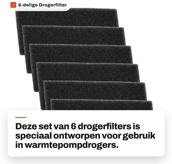 Set di filtri a drogere per pompidroge 6 pezzi
