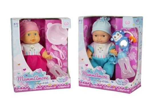 Mammamore-Un amore di bebè,con voce e accessori-Modello assortito