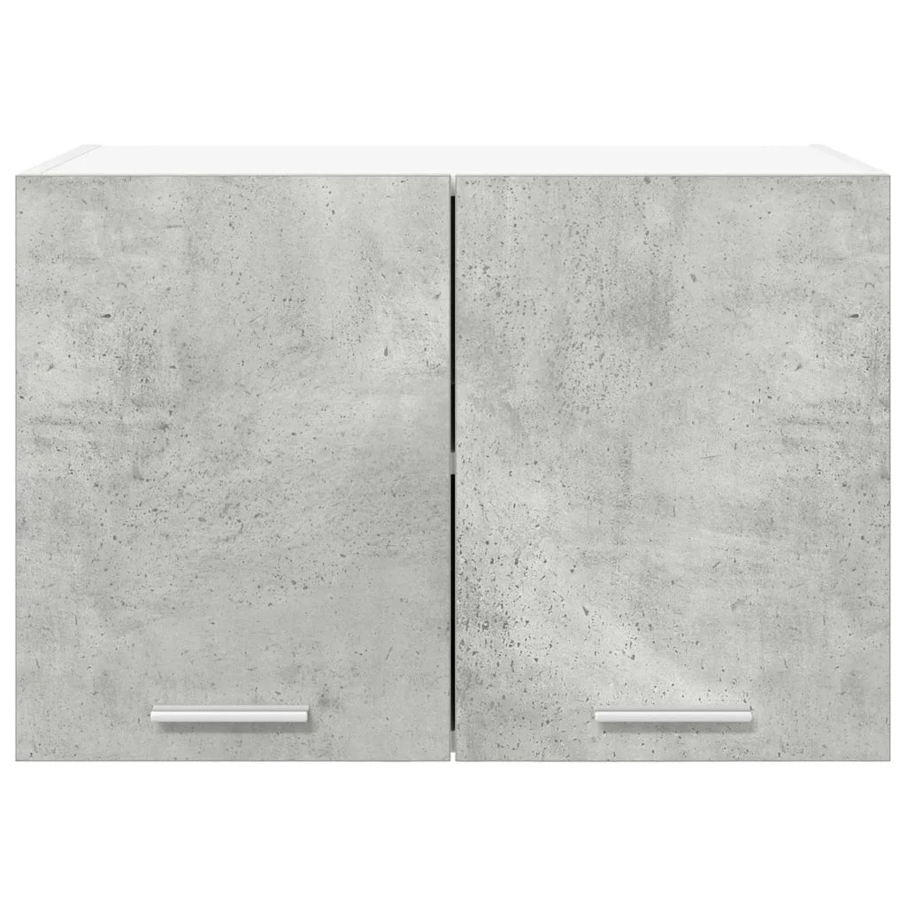 Armadio pensile 2 pcs Grigio Cemento e Bianco 60 x 31 x 40 cm 884169
