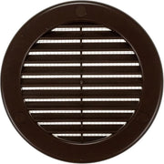 Copertura di ventilazione - Marrone - 100 mm - Protezione dagli insetti