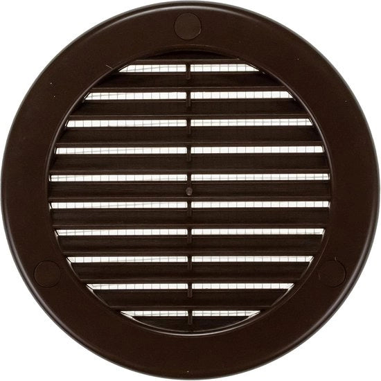 Copertura di ventilazione - Marrone - 100 mm - Protezione dagli insetti