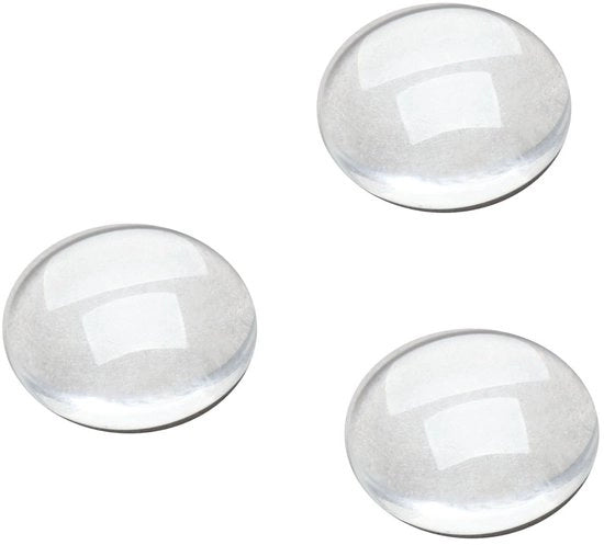 100 cabochons cristallini rotondi con fondo piatto e cappuccio in vetro per creare gioielli DIY, 12 mm