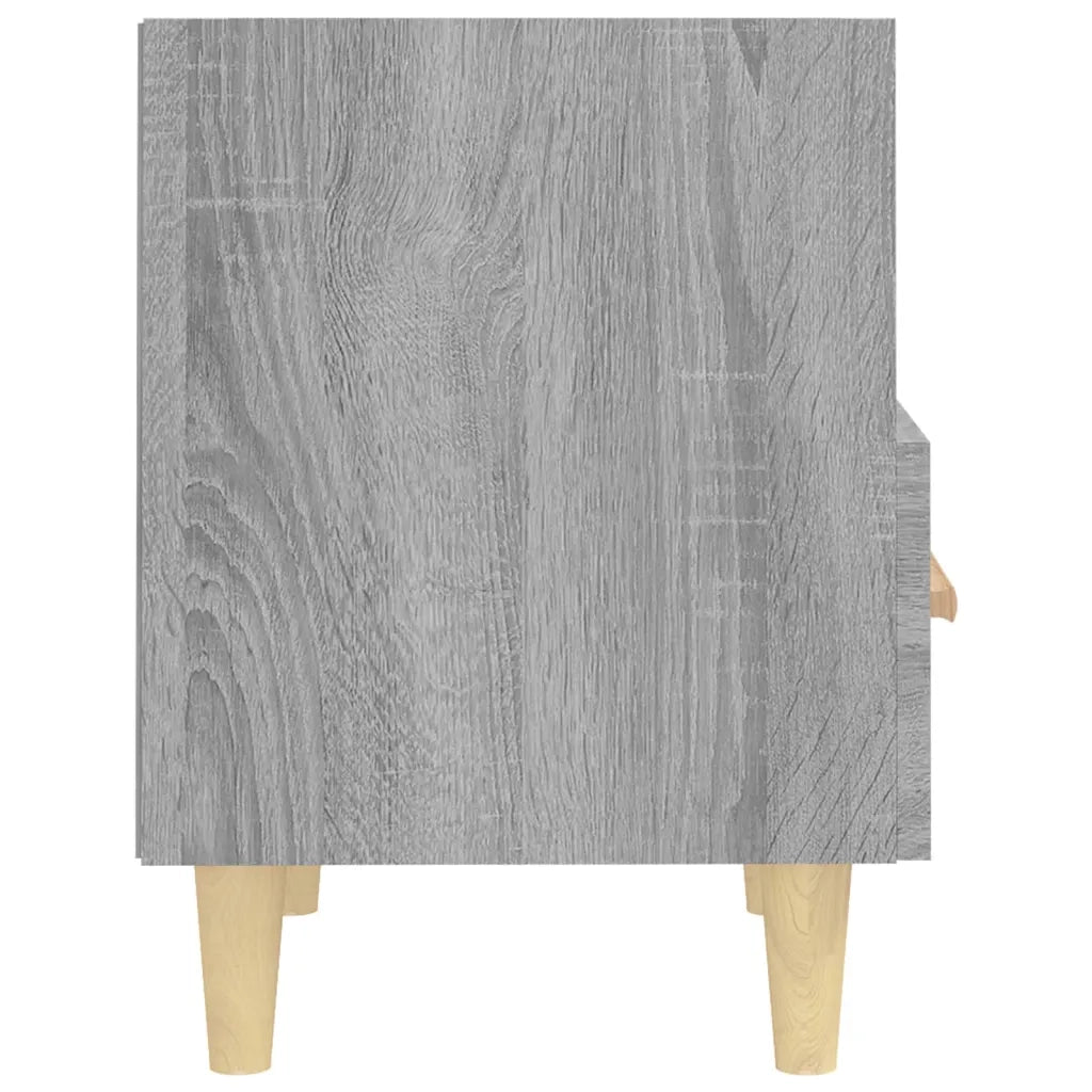 Comodino Grigio Sonoma 40x35x47 cm 817299