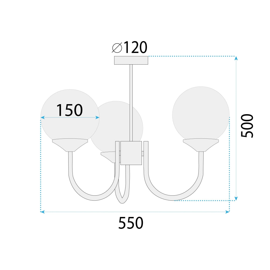 Lampada APP1579-3CP
