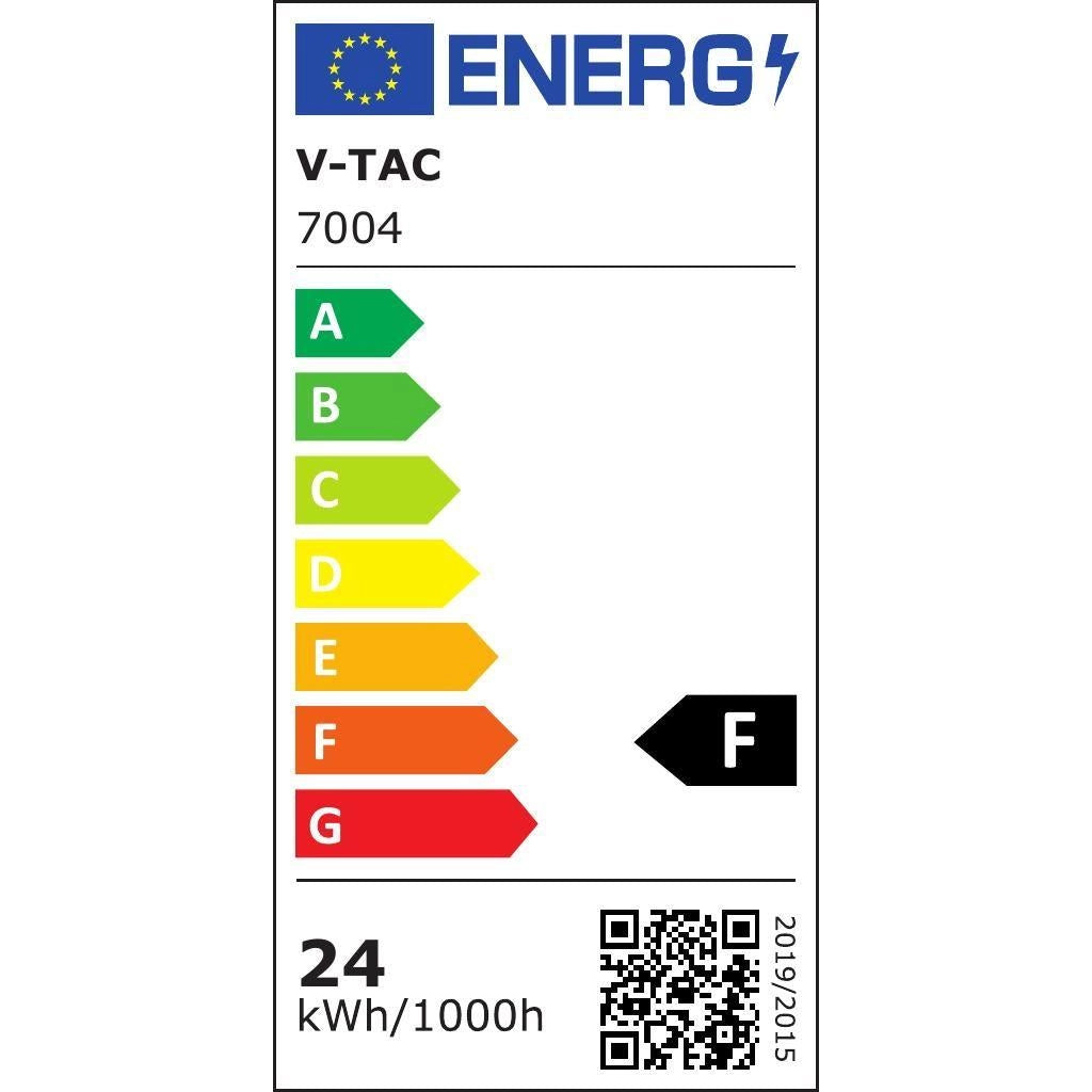 Plafoniera LED nera 61cm 24W 3000K V-TAC VT-7791 IP20