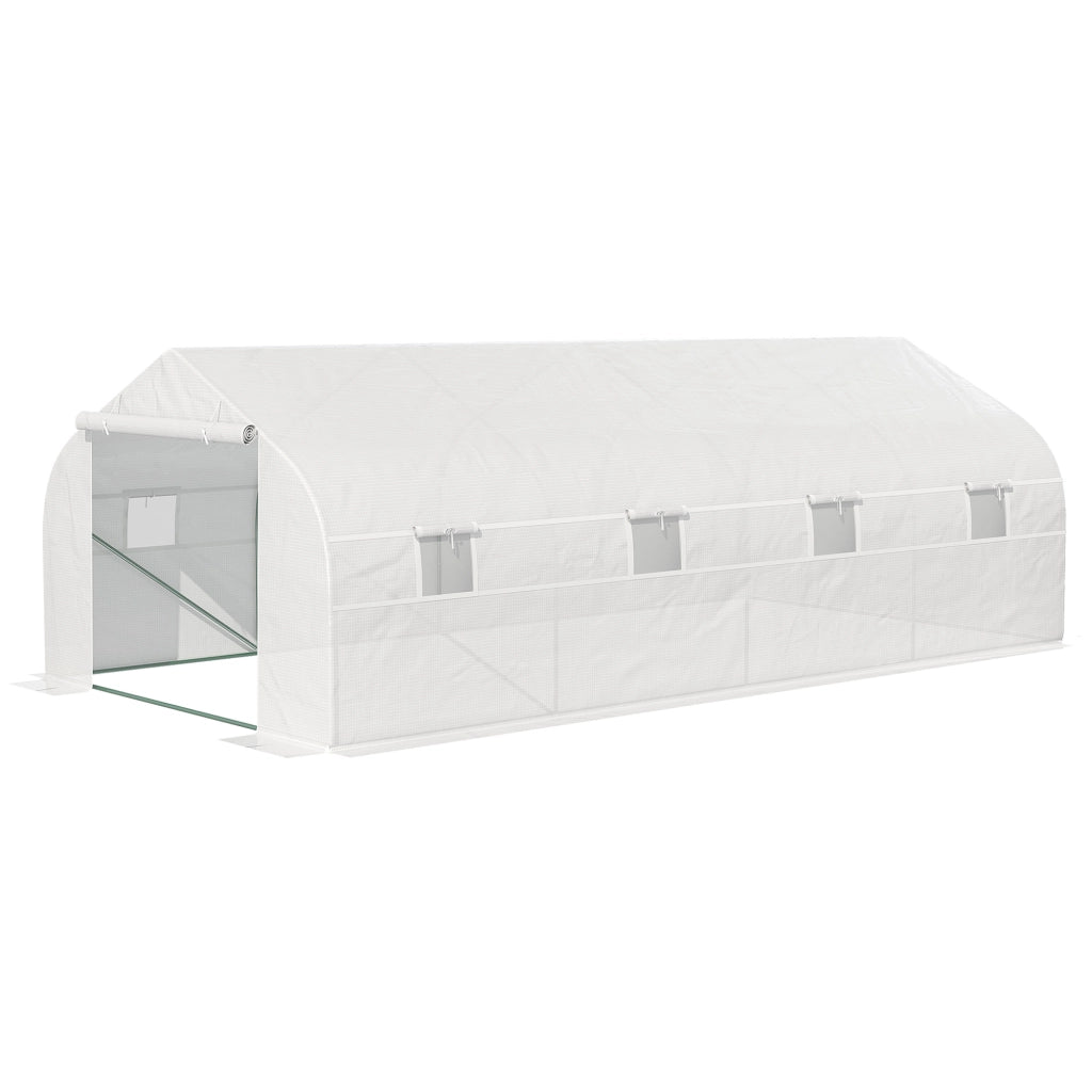 Casetta da Giardino ¨C Minimal ¨C Bianco 6x3x2 m