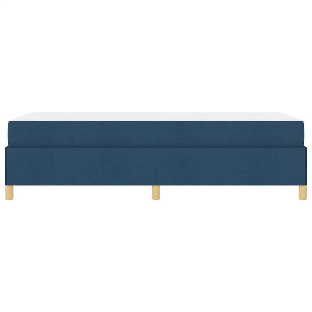 Struttura del letto con materasso Blu 100 x 200 cm Tessuto 3398919