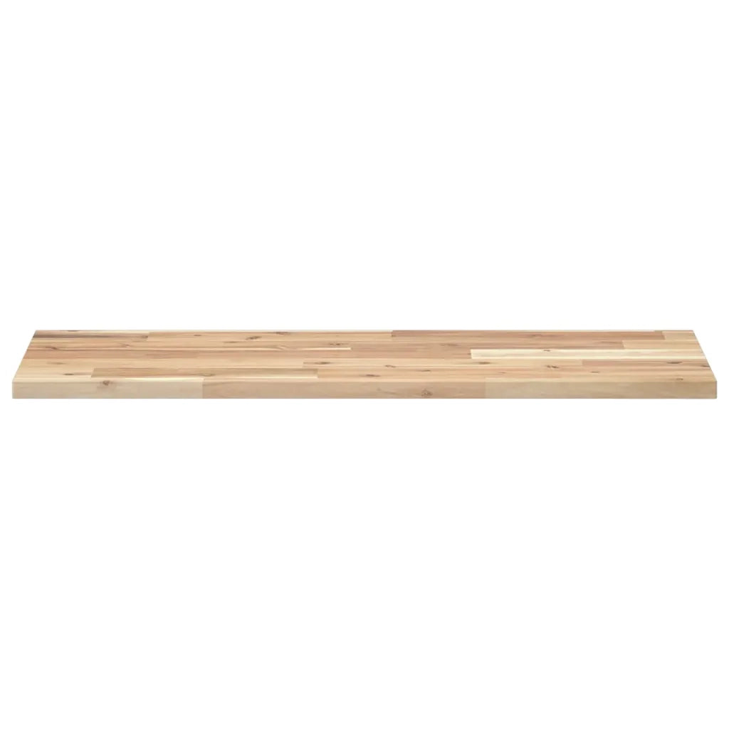Mensole da Parete 4 pz 100x30x2 cm Legno Acacia Non Trattato 3279378