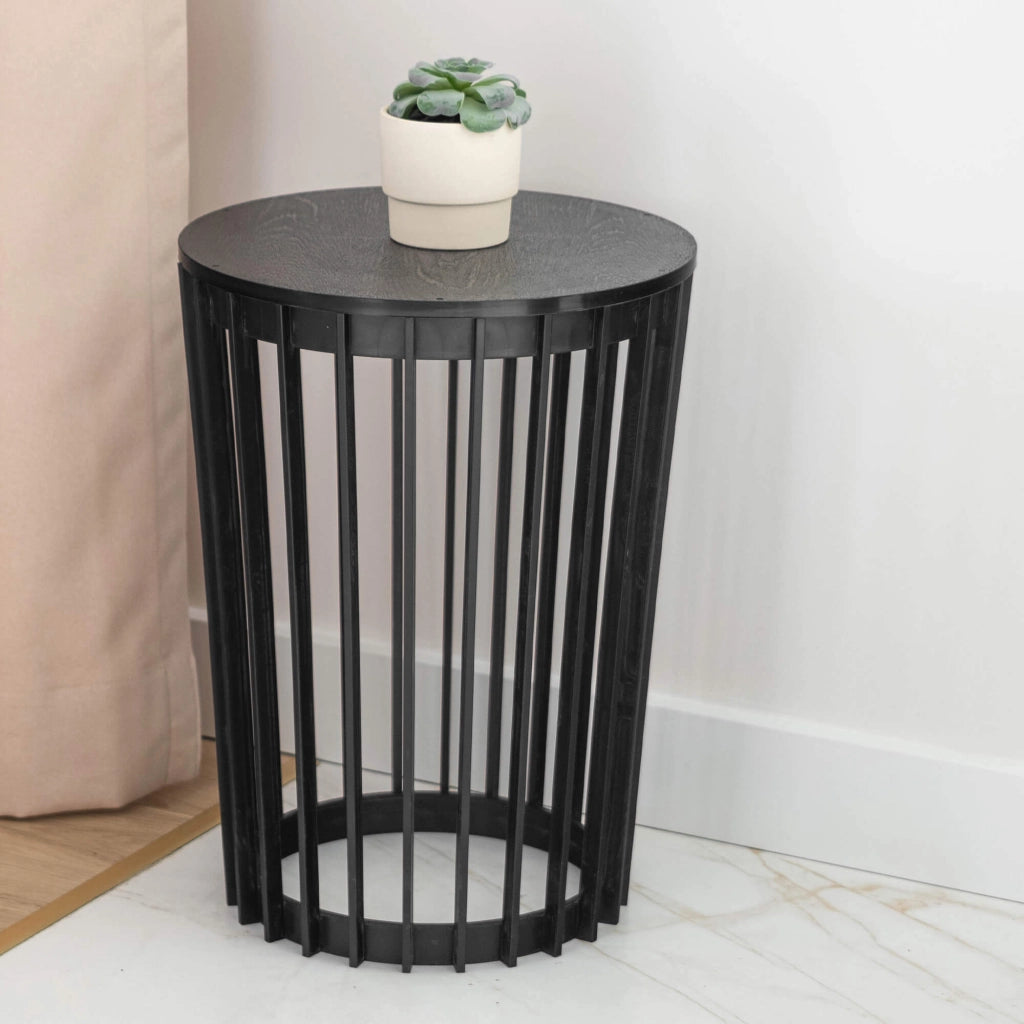 Supporto per fiori e piante KADAX, bifacciale, nero, 39,5 cm.