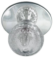 Plafoniera rotonda SK-09 1xG4 cromo cristallo Candellux