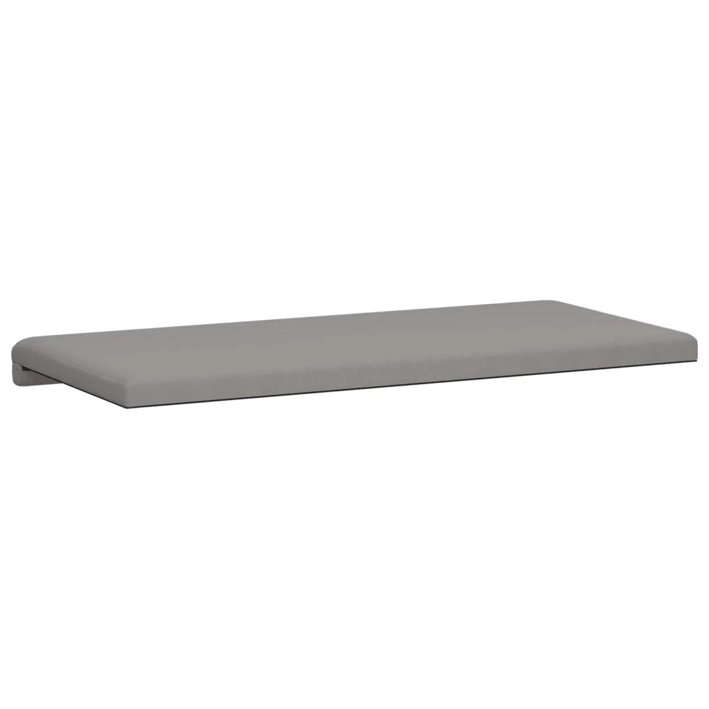 Cuscino per panchina Velvet testurizzato Grigio Scuro 42043314