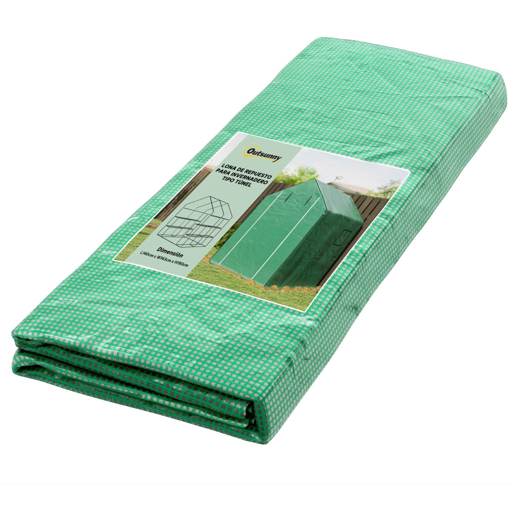 Serra da Giardino ¨C Minimal ¨C Verde, 140x143x190 cm con Finestra e Porta