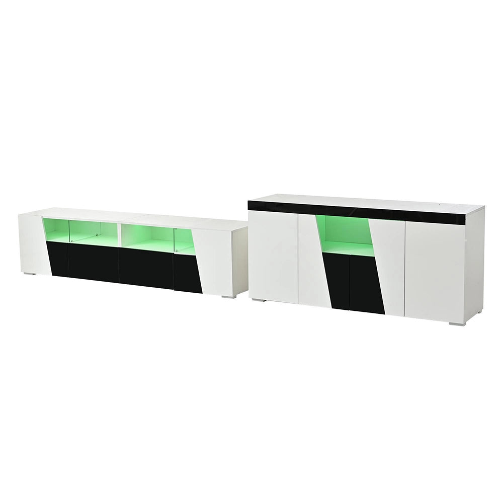Set TV+console - Xylo - 180x38.5x45 cm LED
