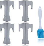 Set di 4 accendini - sicuro e duraturo - acciaio inossidabile