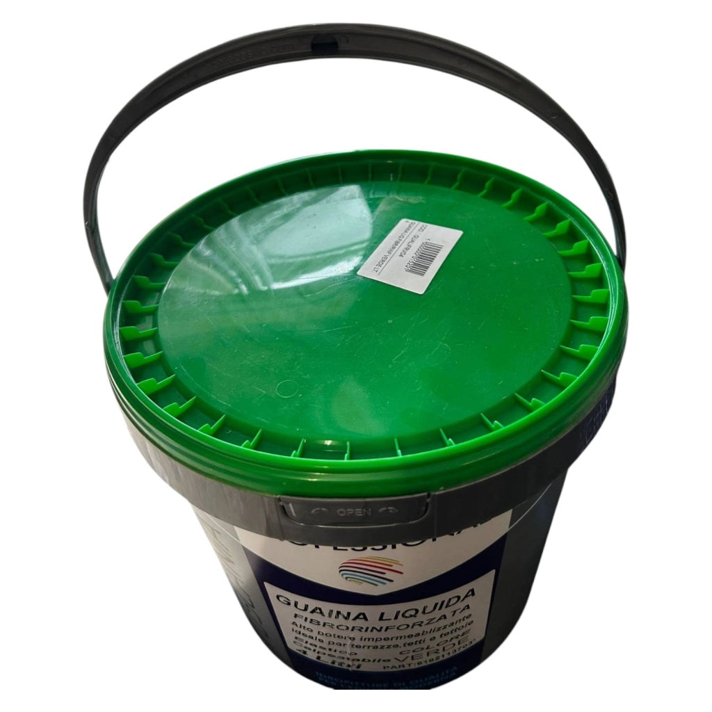 GUAINA LIQUIDA FIBRORINFORZATA VERDE 4LITRI