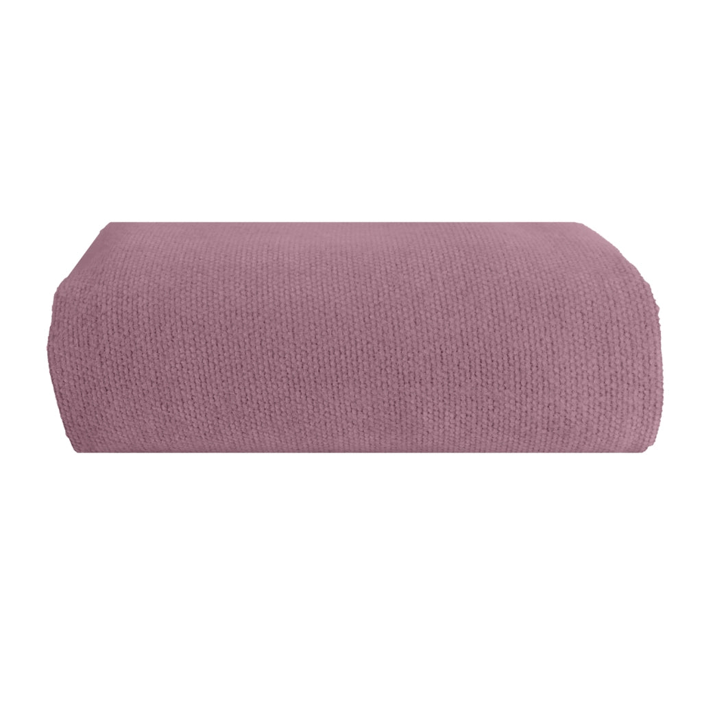 Coperta plaid rosa 130x170cm PANORA