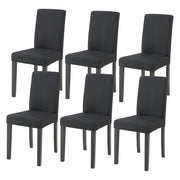 Set di 6 sedie da pranzo nere 03_0009899