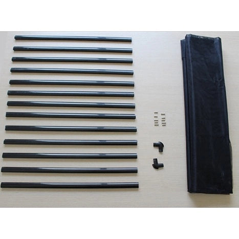 ZANZARIERA MAGNETIX PLUS 150XH250CM PVC NERO