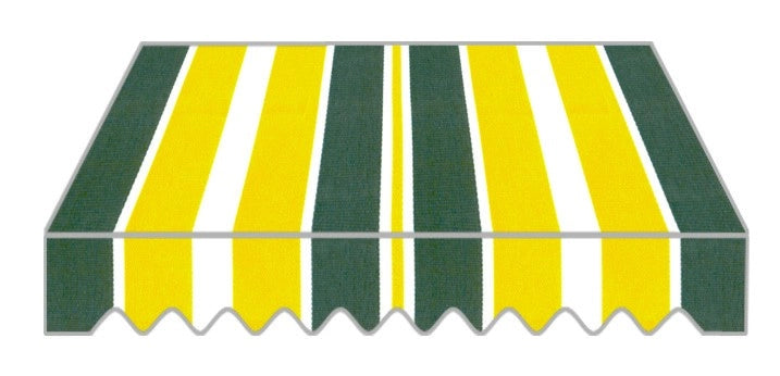TENDA DA SOLE A CADUTA STRUTTURA ALLUMINIO CM.300X250H DISEGNO P3002 BALCONE