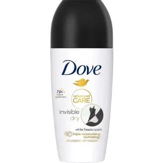 DOVE DEO ROLL-ON DOVE 50 ML INVISIBLE DRY WHITE FORMULA ANTIMACCHIA