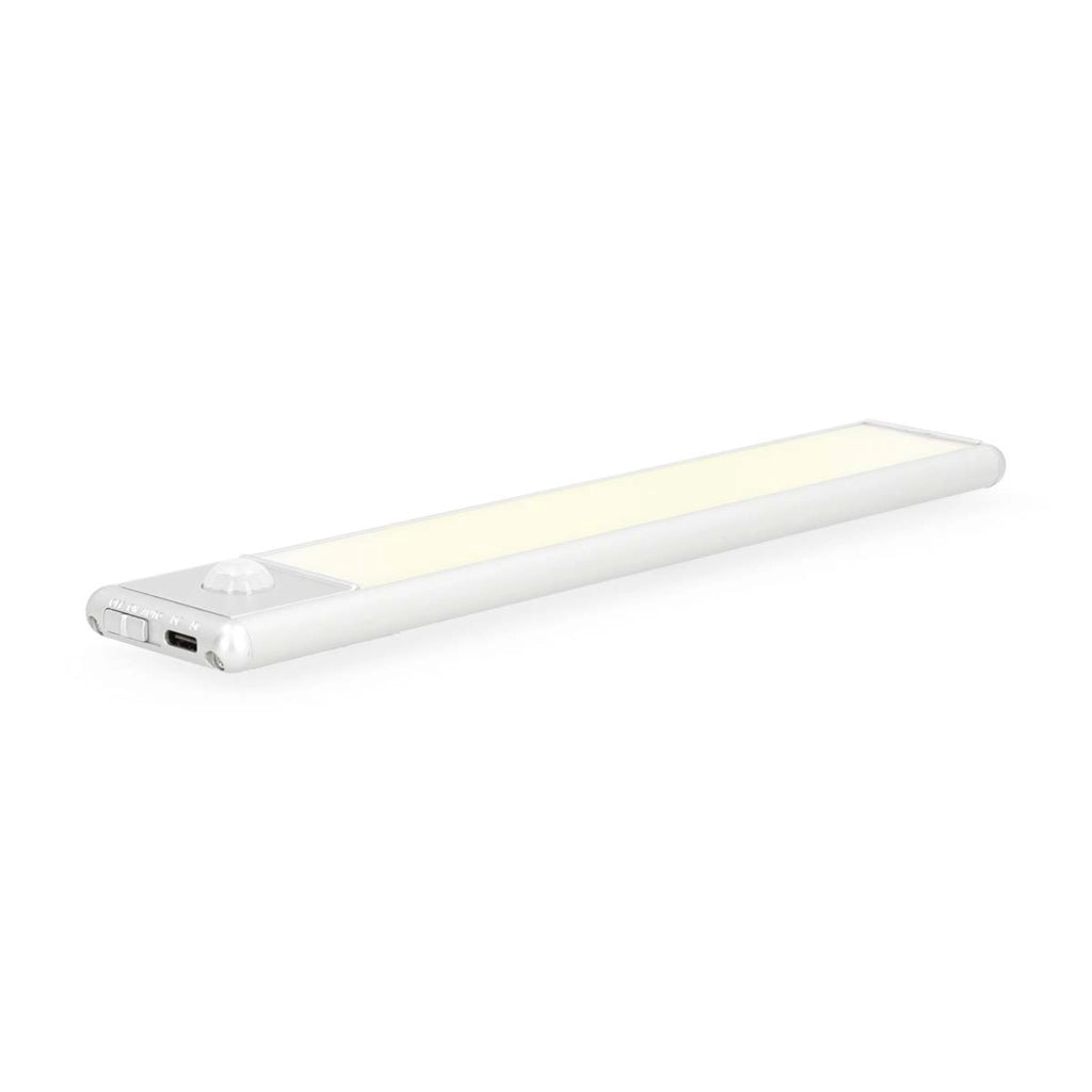 110lm Lampada da armadio a LED ricaricabile senza fili con sensore di movimento Argento Nedis