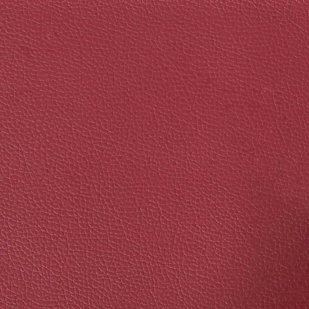 Divano a 2 Posti Rosso Vino 120 cm in Similpelle 359135