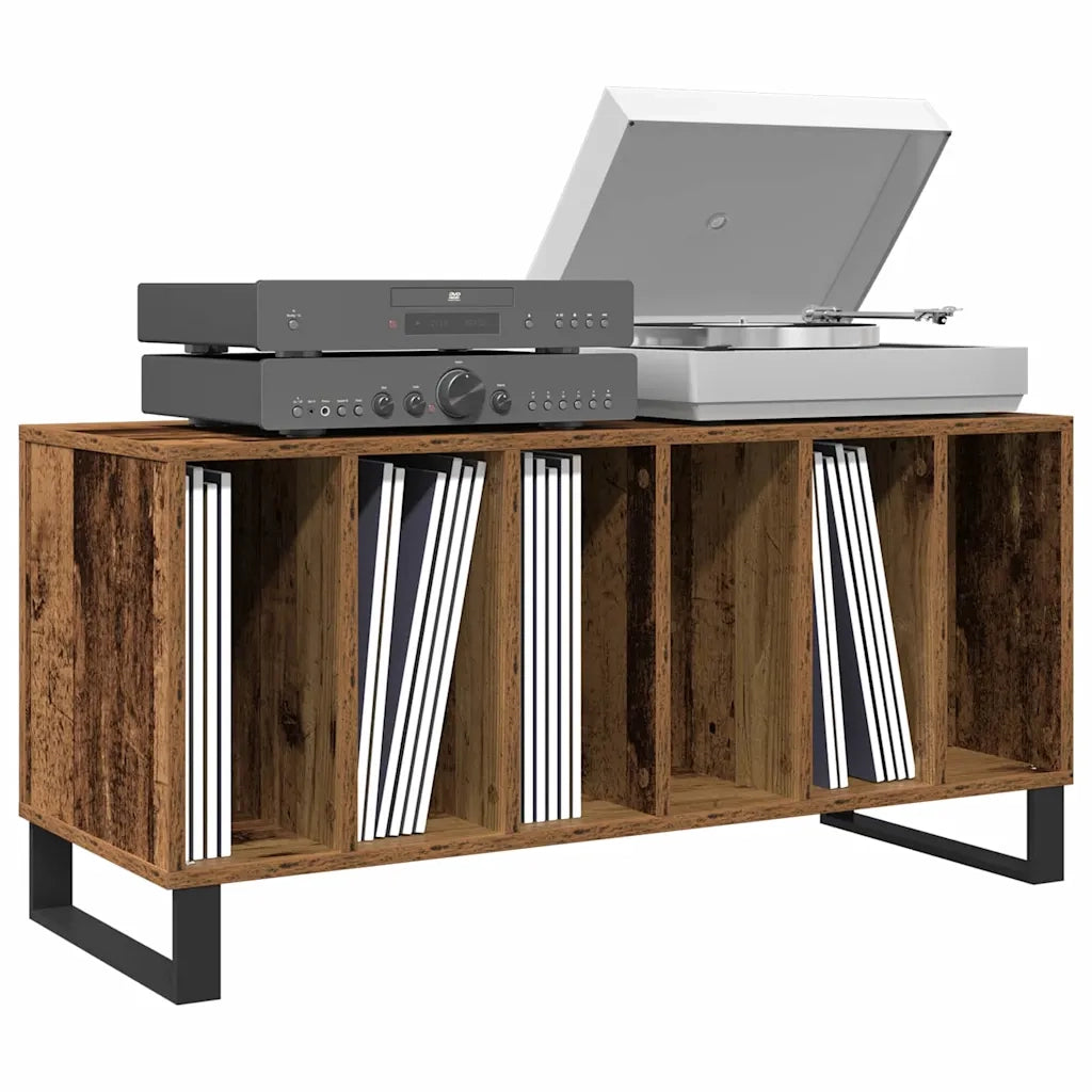 Mobile porta vinili Legno vecchio 100 x 38 x 48 cm 862905