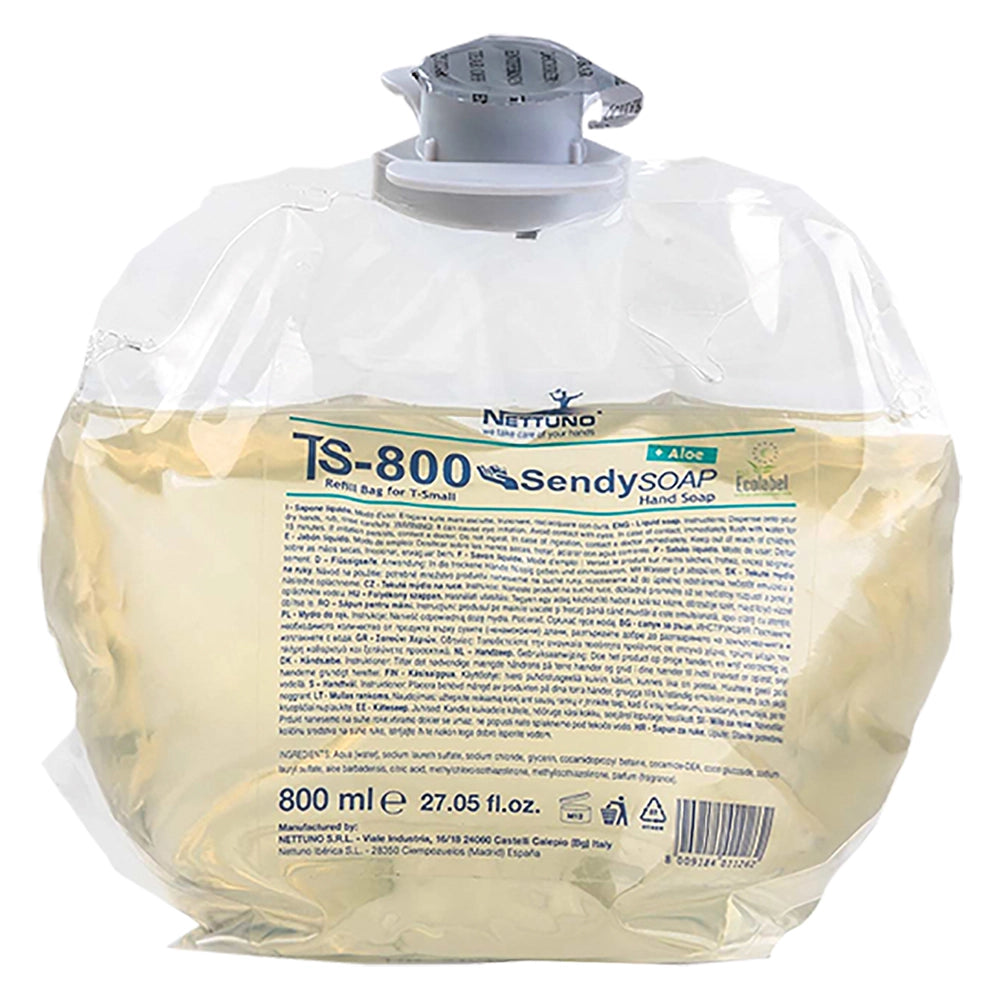 SAPONE LIQUIDO 'SENDY SOAP' T-S800 ml 800- 6 pezzi  - NETTUNO
