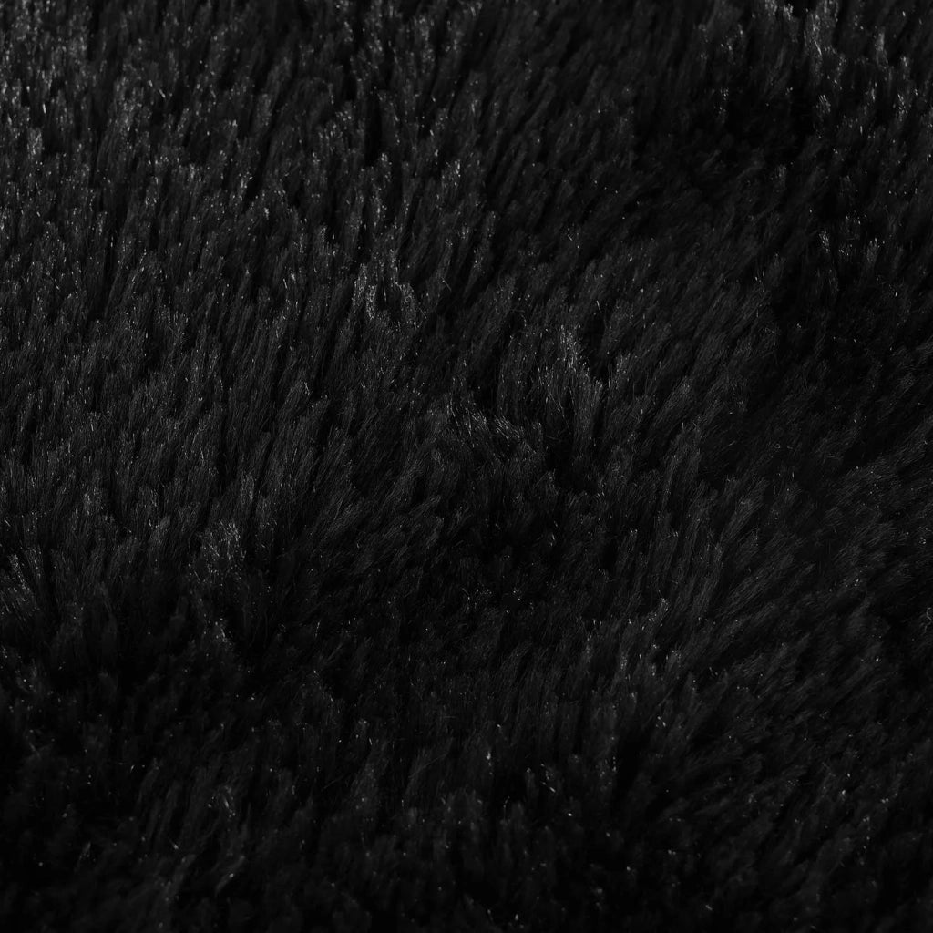 Federa 6 pcs HEERLEN Nero Ø 15 x 40 cm Fleece PV 923386