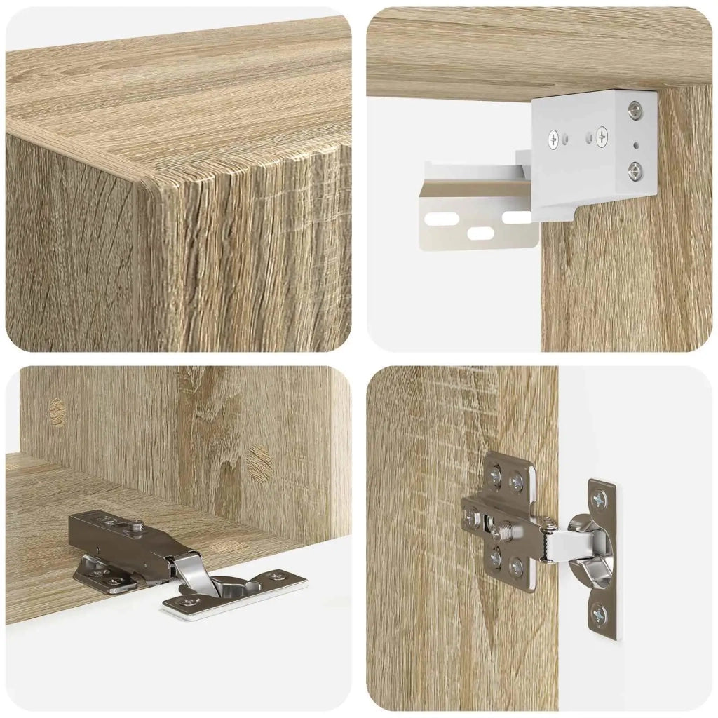 Set mobile TV 5 pcs Rovere Sonoma Legno multistrato 3409098