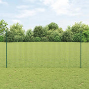 Palo della recinzione 44 pcs Verde 200 cm Acciaio 3335925