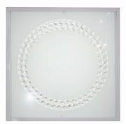 Plafoniera LED Candellux LUX 29x29 16W 6500K argento