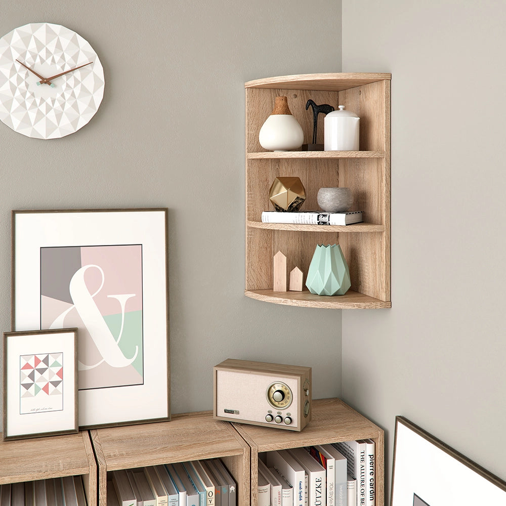 Vicco Libreria angolare da terra Sonoma 30 x 60 cm