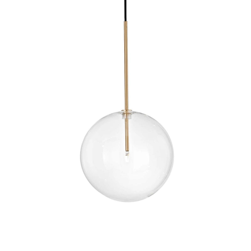 Lampada A Sospensione Equinoxe Sp1 D25 Ottone Ideal-Lux