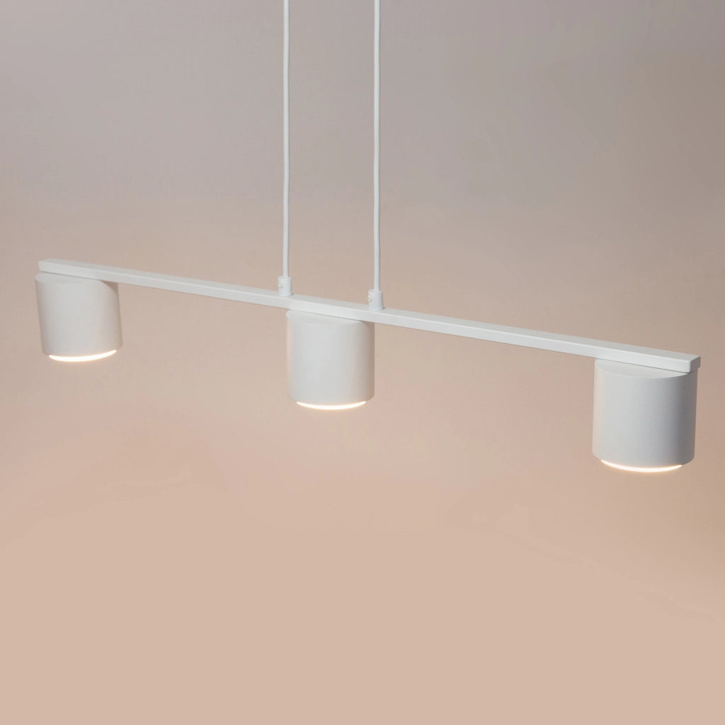 Lampada a sospensione bianca MILA 70 cm 3xGX53 Sigma