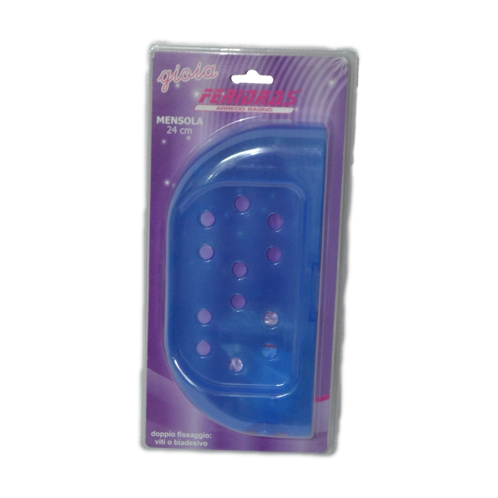 MENSOLA IN ABS BLU CM. 23