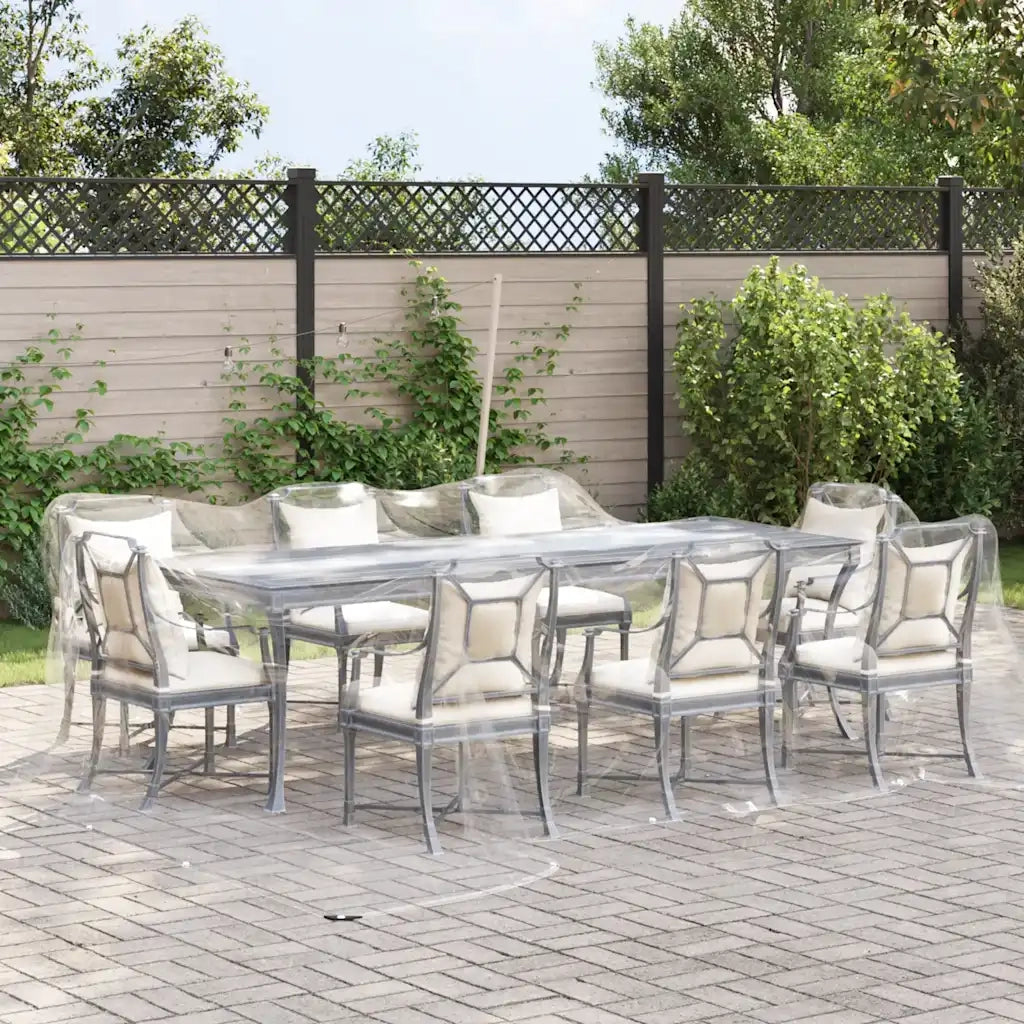 Telone Trasparente con Occhielli 5x6 m in PVC