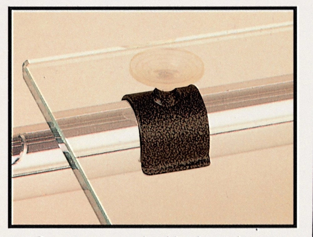 10pz supporto con ventosa x tubo vernice nero(fig.7) cod:ferx.25929