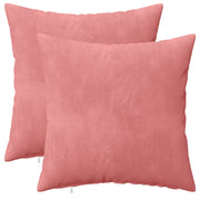 Cuscino con cuscino HEERLEN 2 pz Rosa Velluto 923513