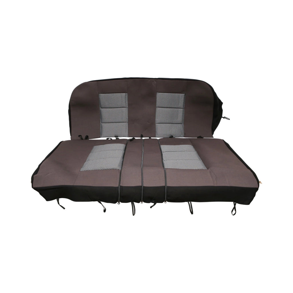 Set coprisedili universale grigio nero