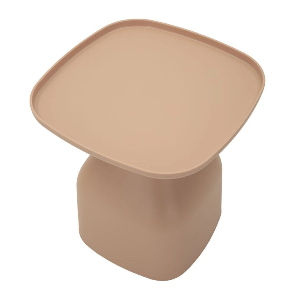 Tavolino VKH709, Rosa, Plastica, 50x48x48 cm