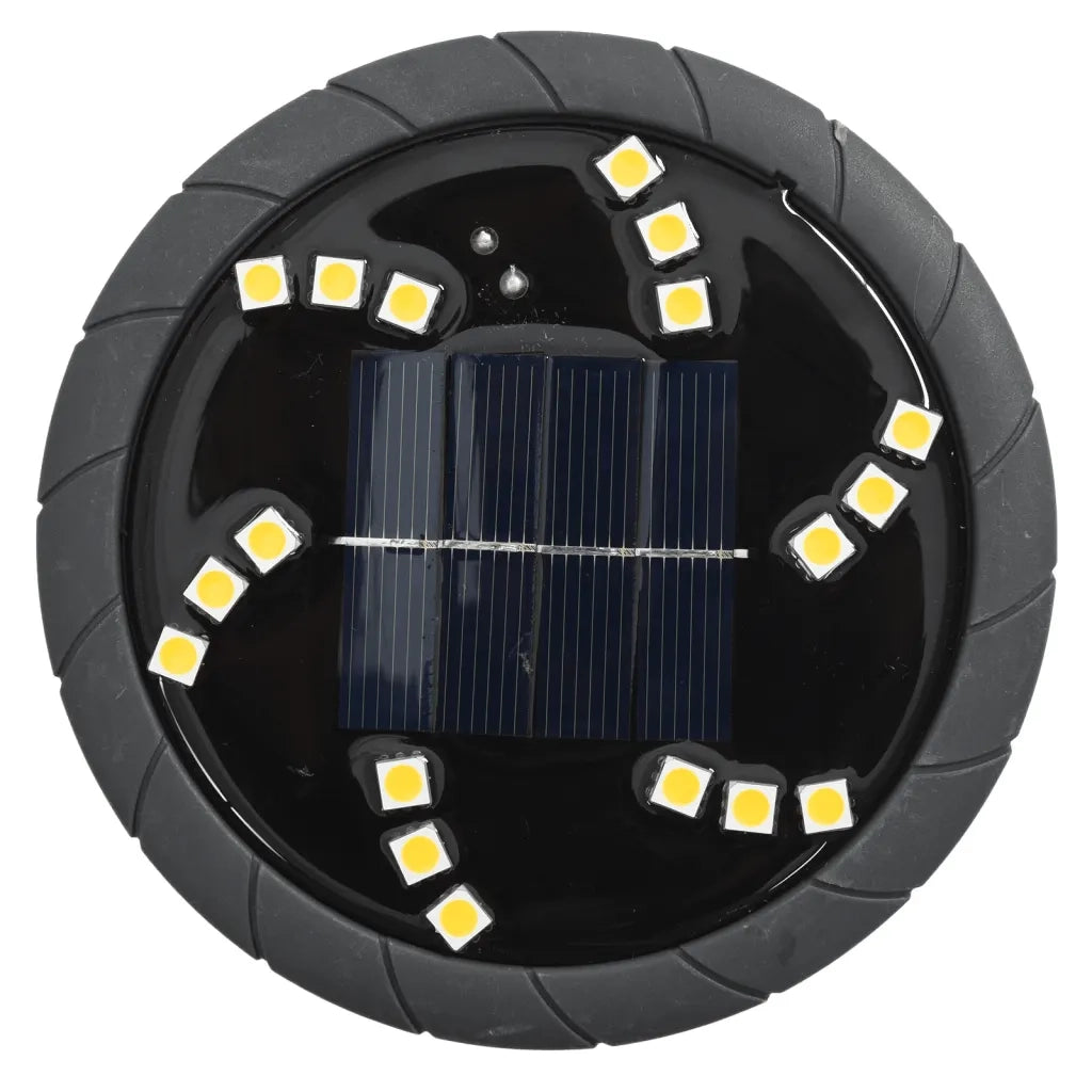Luci Solari da Terra con Picchetti da Esterno 4pz Bianco Caldo 4008194