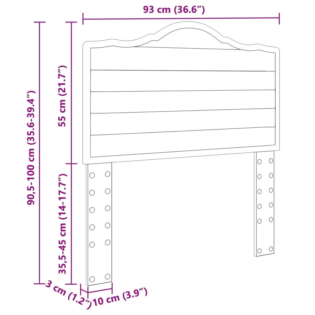 Testiera | Testata Bianco Lucido Legno multistrato
