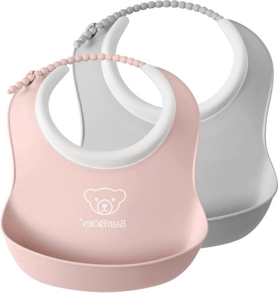 Mini lastre di compensato grigio pastello - rosa 2 pezzi