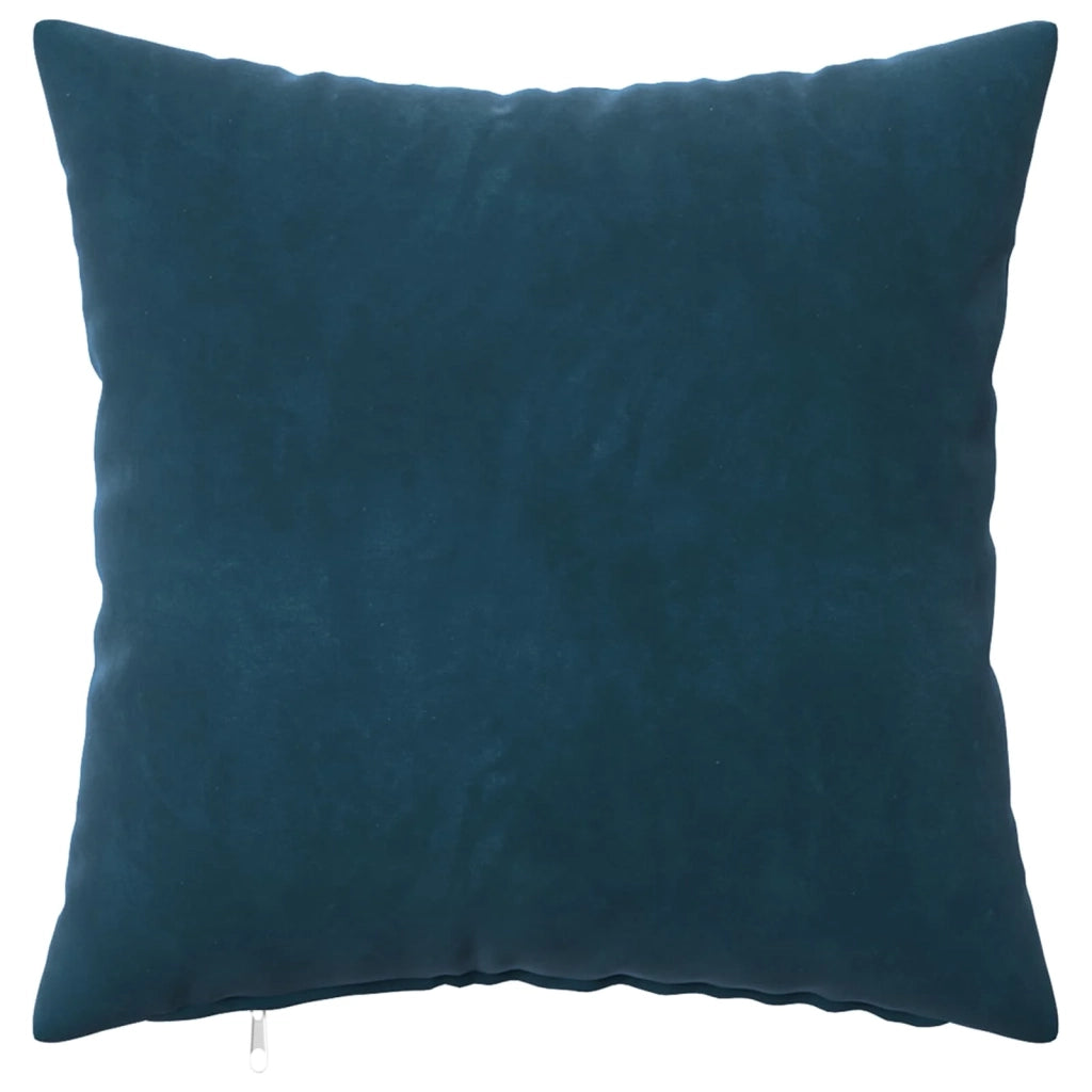 Federa 12 pcs HEERLEN Blu 50 x 50 cm Velluto 910785