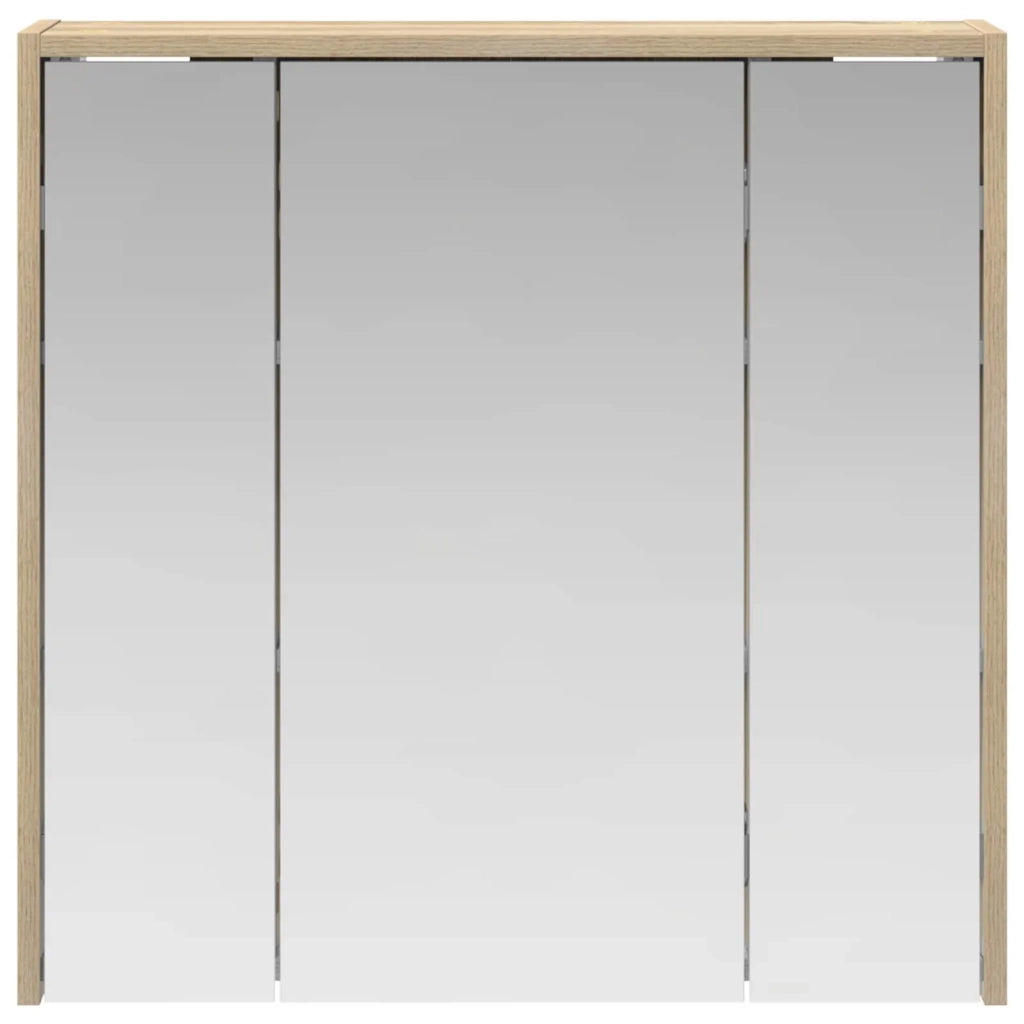Mobiletto per specchio da bagno Rovere Sonoma 889153