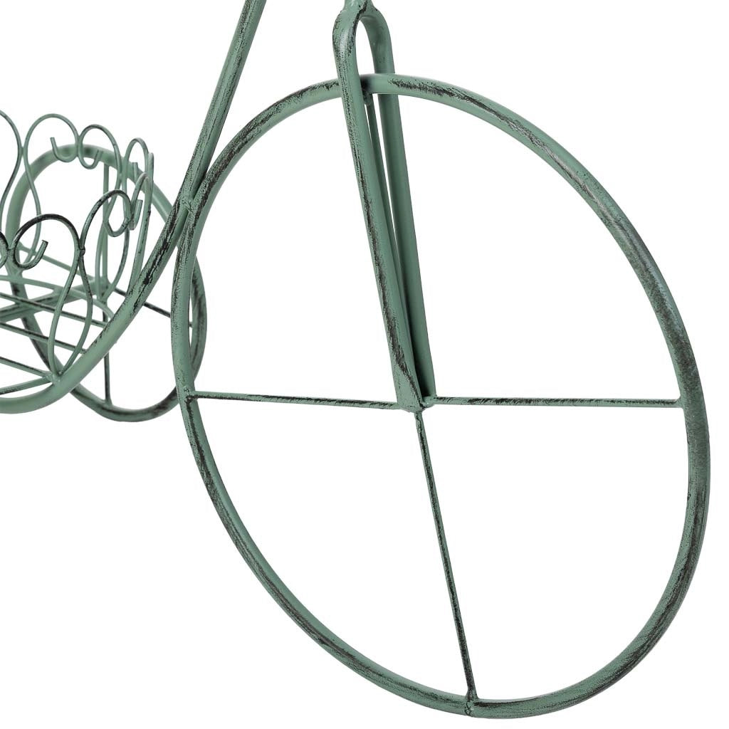 Portavaso verde, 58x27x35h cm